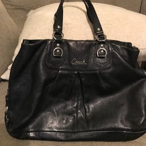 Vintage Coach leather bag